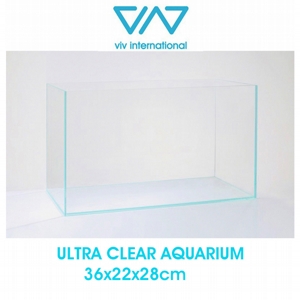 VIV ULTRA CLEAR AQUARIUM 36x22x28