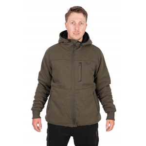 FOX COLLECTION SHERPA JACKET GREEN & BLACK