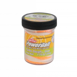 BERKLEY POWERBAIT GLITTER TURBO GLOW TROUT BAIT