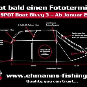 EHMANNS HOT SPOT BOAT BIVVY - GENERATION 3