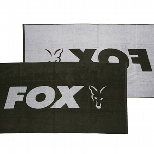 FOX BEACH TOWEL GREEN/SILVER