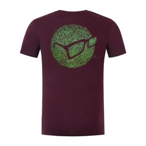 KORDA BIRDSNEST TEE BURGUNDY