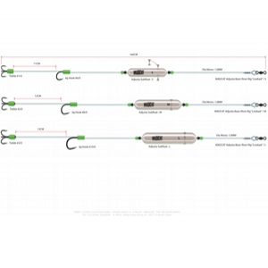 MADCAT - ADJUSTA BASIC RIVER RIG LIVEBAIT