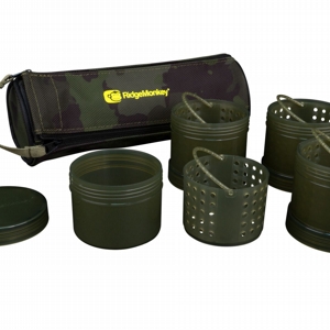 RIDGE MONKEY MODULAR HOOKBAIT POTS CAMO