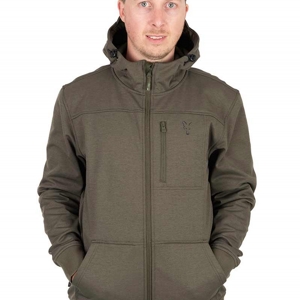 FOX COLLECTION SOFT SHELL JACKET GREEN & BLACK