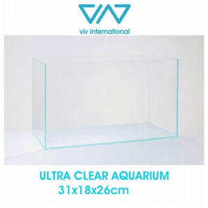 VIV ULTRA CLEAR AQUARIUM 31x18x26