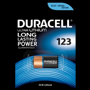 DURACELL LITIO CR123