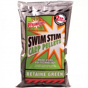 DYNAMITE BAITS SWIM STIM BETAINE GREEN PELLETS