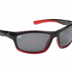 FOX RAGE BLACK AND RED WRAP SUNGLASSES