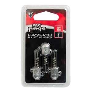 FOX RAGE CORKSCREW BULLET JIG HEAD
