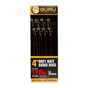 GURU QM1 Bait Band Ready Rigs 4"