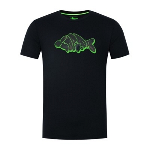 KORDA OUTLINE TEE BLACK