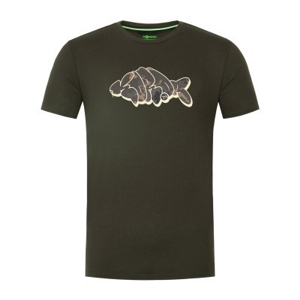 KORDA OUTLINE TEE DARK OLIVE